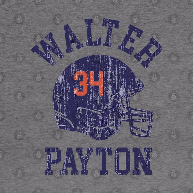 Walter Payton Chicago Helmet Font by TodosRigatSot